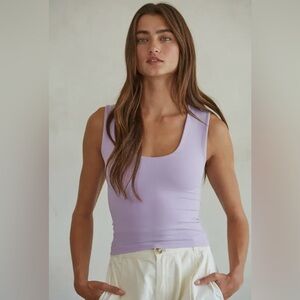 🆕🤍LILAC U TANK